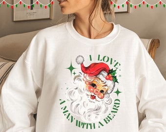 Babbo Natale Teschio Gotico Heavy Metal Natale Bambini Felpa Maglione