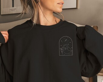 SAGITTARIUS ZODIAC Sweatshirt, Unisex Heavy Blend™ Crewneck Sweatshirt, Sagittarius Season, Zodiac Crewnecks, Zodiac Gifts