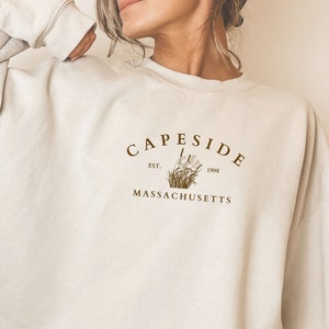 CAPESIDE Massachusetts Crewneck, Dawson's Creek, Unisex Heavy Blend™ Crewneck Sweatshirt, Dawson's Creek Sweatshirt, Capeside Crew Neck
