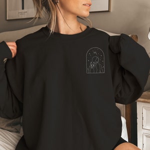 SCORPIO ZODIAC Crewneck, Unisex Heavy Blend™ Crewneck Sweatshirt, Zodiac Sign Sweatshirt, Scorpio Season, Zodiac Gifts