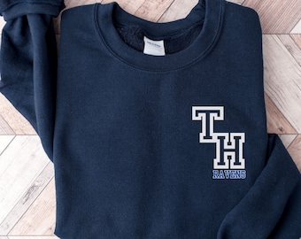Felpa TREE HILL Ravens, OTH Merch, Felpa girocollo unisex Heavy Blend™, Oth Crewneck, Felpa sportiva, Oth Gifts