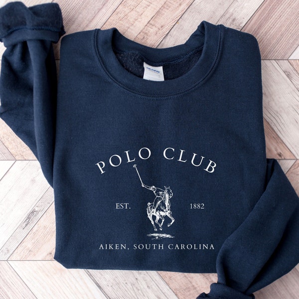 POLO CLUB Sweatshirt, Unisex Heavy Blend™ Crewneck Sweatshirt, South Carolina, Polo Sport Sweatshirt, Women's Crewnecks, Fall Sweatshirts