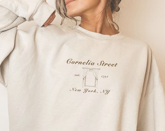 CORNELIA STREET Crewneck, Eras Shirt, Unisex Heavy Blend™ Crewneck Sweatshirt, Lover Sweatshirt, TV, New York Crewneck, Cute Fall Sweatshirt