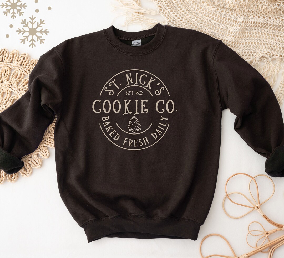 COOKIE CO. SWEATSHIRT, Unisex, Christmas Cookies Crewneck, North Pole