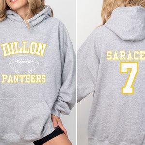 DILLON PANTHERS FOOTBALL Unisex Heavy Blend™ Hooded Sweatshirt, Friday Night Lights Hoodie, Saracen 7 sweatshirt, Riggins, Coach Taylor