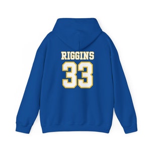 DILLON PANTHERS Unisex Hooded Sweatshirt, Friday Night Lights, Riggins 33, Panther Football Hoodie, Clear Eyes Full Hearts Cant Lose image 3