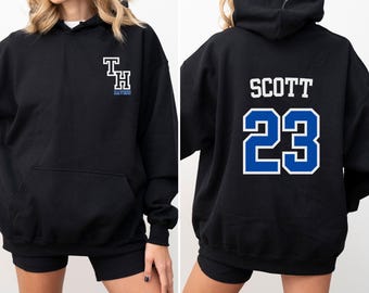 TH RAVENS, Moletom com capuz unissex Heavy Blend™, Gildan, Scott 23, One Tree Hill Merch