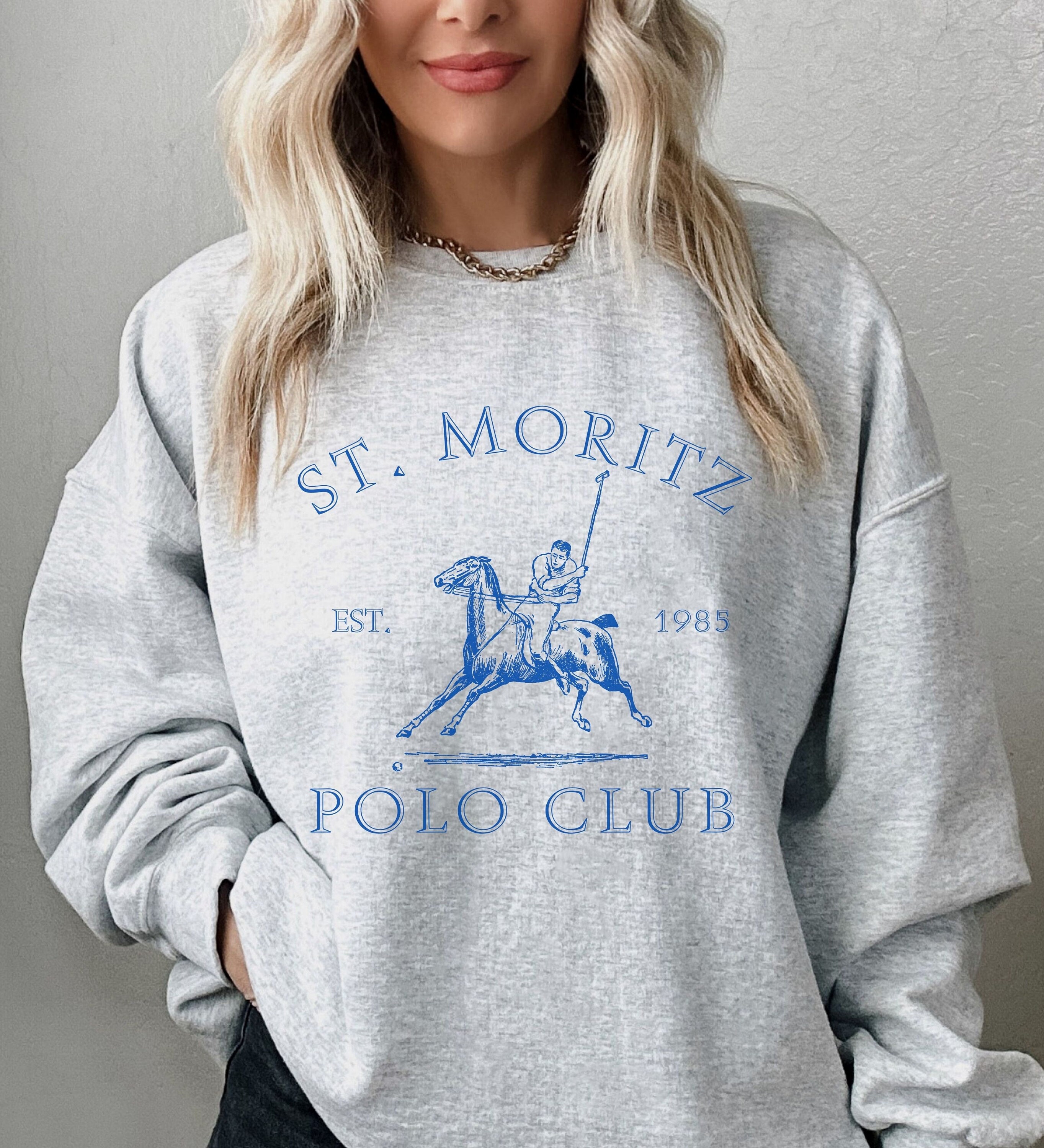 Polo Club Pullover - Etsy