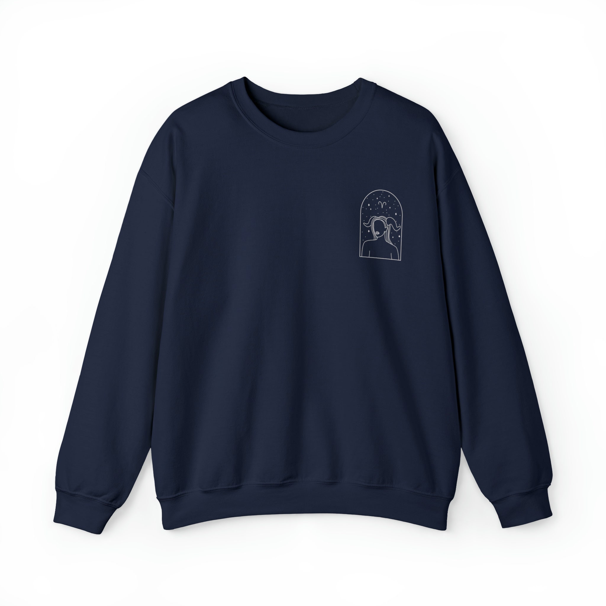 ARIES CREWNECK, Aries Sweatshirts, Unisex Heavy Blend ARIES CREWNECK, Aries Sweatshirts, Unisex Heavy Blend
