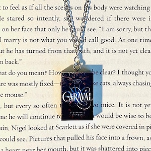 Caraval Stephanie Garber Book Necklace
