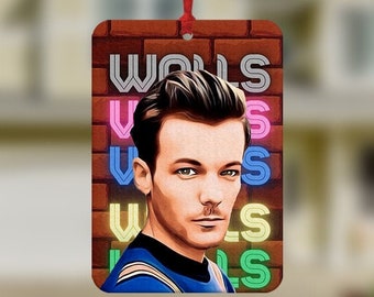 Louis Tomlinson Air Freshener Car Charm, Car Air Freshener, Car Freshener, Car Freshie, Air Freshener Car Charm, Funny Car Air Freshener