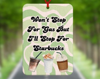 Funny  Car Air Freshener, Best Friend Gift, Stocking Filler, Gift For Friend, Secret Santa Gift, New Car Gift, New Driver Gift
