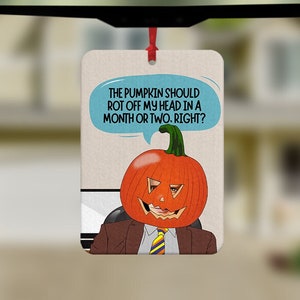 Dwight Schrute Car Air Freshener, The Office Car Freshener, Dwight Schrute Halloween Gift, Car Freshie, Car Charm, Funny Air Freshener