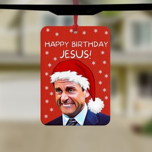 The Office Air Freshener, Steve Carell Car Freshener, Michael Scott Car Air Freshener, Car Freshie, Car Charm, Funny Car Air Freshener