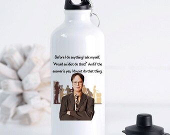 The Office Water Bottle, Dwight Schrute Fan, The Office Quotes, The Office TV Show, Mothers Day Gifts