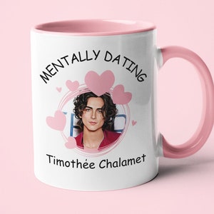 Timothee Chalamet Becher, geheimes Weihnachtsgeschenk, Timothee Chalamet Geschenk, Geschenk für Freundin, Geschenk für den besten Freund, Timothee Chalamet Tasse