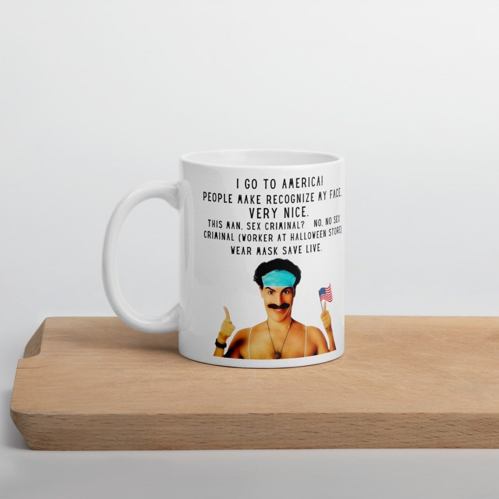 Borat Quote Mug Borat 2 Cup Borat Gifts Borat Movie Mug Etsy UK