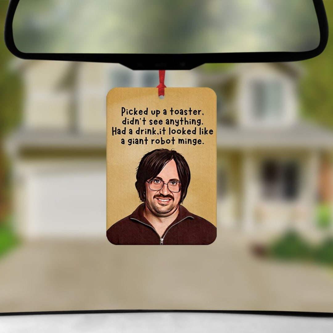 Kev From Derek Air Freshener David Earl Car Freshener Car - Etsy