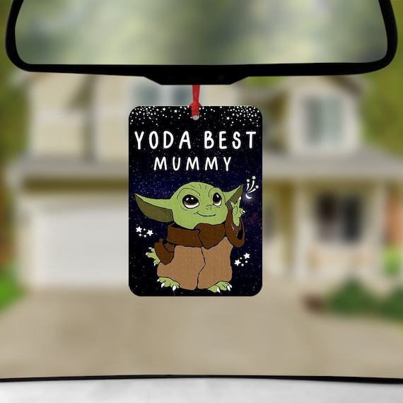 Yoda Best Mummy Air Freshener, Auto Lufterfrischer, Neue Mama