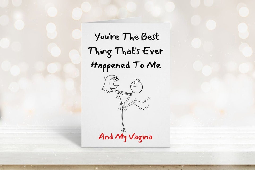 Rude Wedding Anniversary Card, Funny Greeting Cards, Happy Anniversary ...
