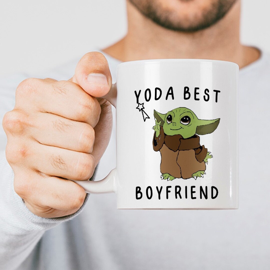 Yoda Best Boyfriend Mug, Cute Boyfriend Gift, Relationship Gifts, Funny