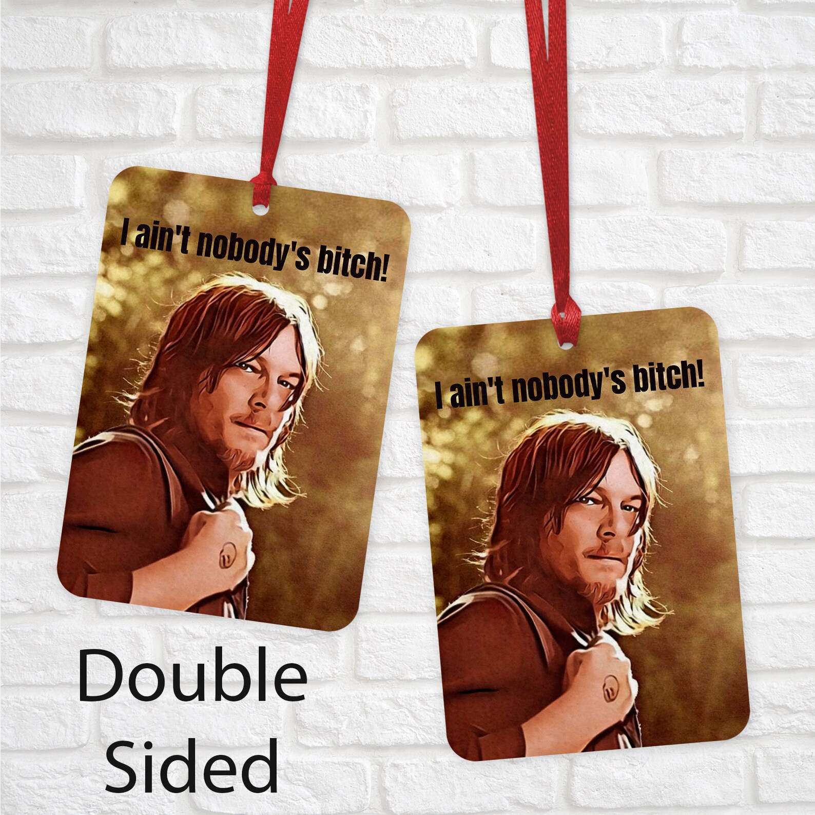 Daryl Dixon Walking Dead Car Freshener the Walking Dead Air Etsy