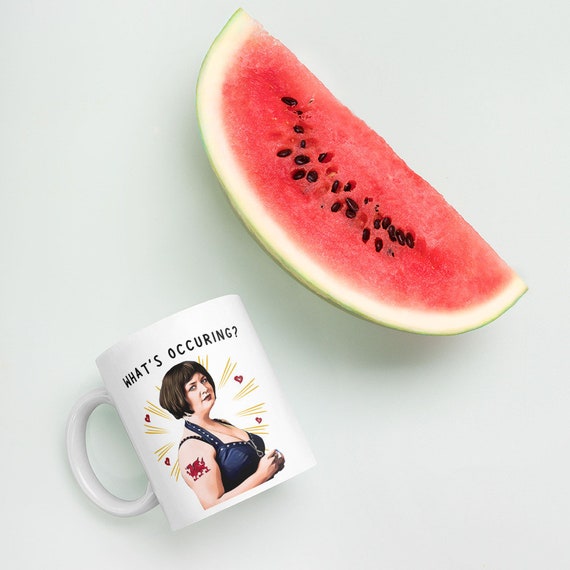 OH Whats Occurring PERSONALISED Mug Nessa quote gift mugs for Gavin Stacey fans OH Whats Occurring PERSONALISED Mug Nessa quote gift mugs for Gavin Stacey fans