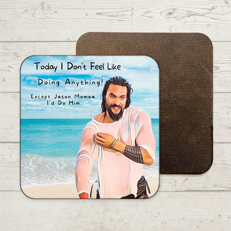 Jason Mamoa Coaster Jason Mamoa Drink Coasters Jason Mamoa Etsy