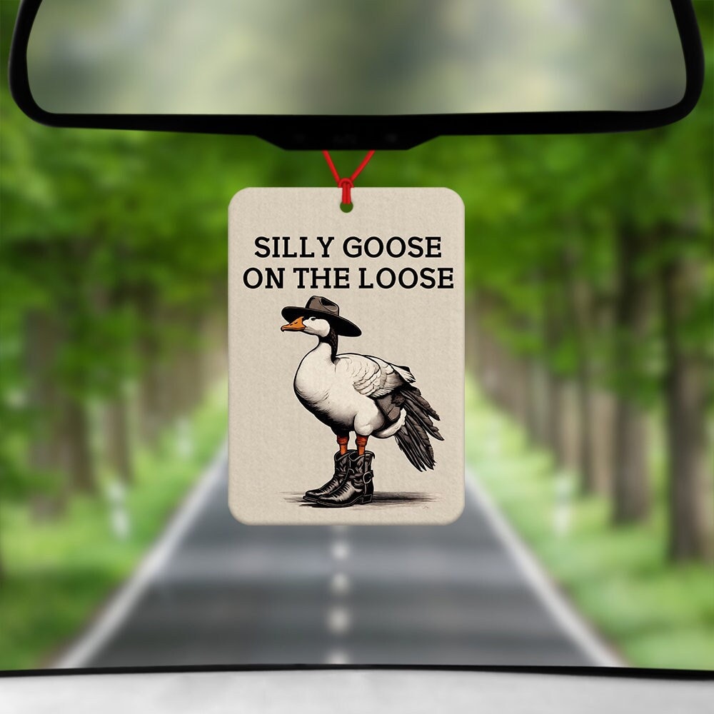 Funny Air Freshener, Joke Car Freshener, Best Friend Gift, Goose Car Freshie, Funny Air Freshener