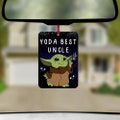 Yoda Best Uncle Air Freshener, Funny Car Air Freshener, Uncle Gift, Car Freshie, Air Freshener Car, Car Freshener, Gifts For Uncle