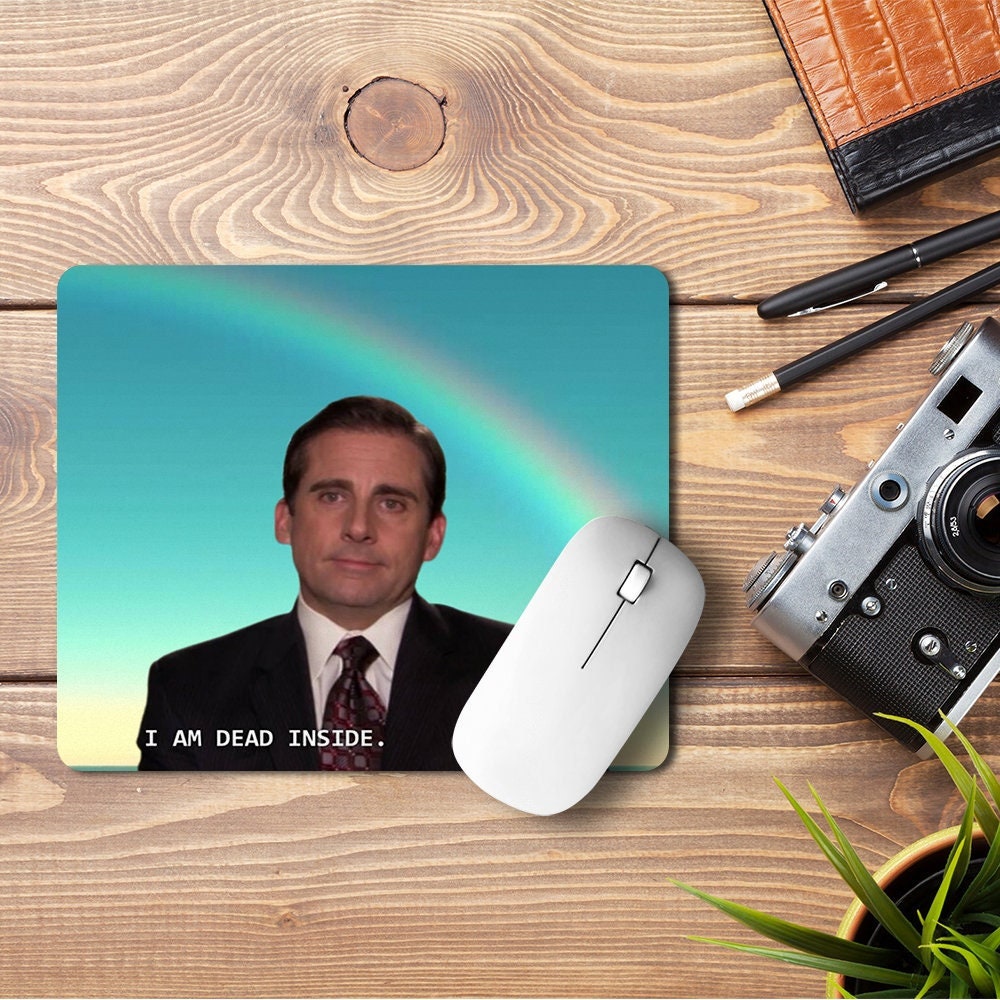 The Office Mousepad, Michael Scott Mouse Pad, Michael Scott Mousemat, Steve Carell Gift