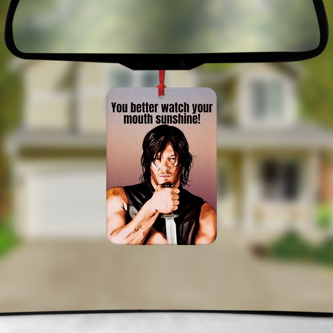 The Walking Dead Air Freshener, Daryl Dixon Walking Dead Car Freshener