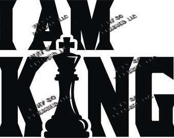 Download I Am King Svg Etsy