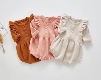 baby girl long sleeve romper