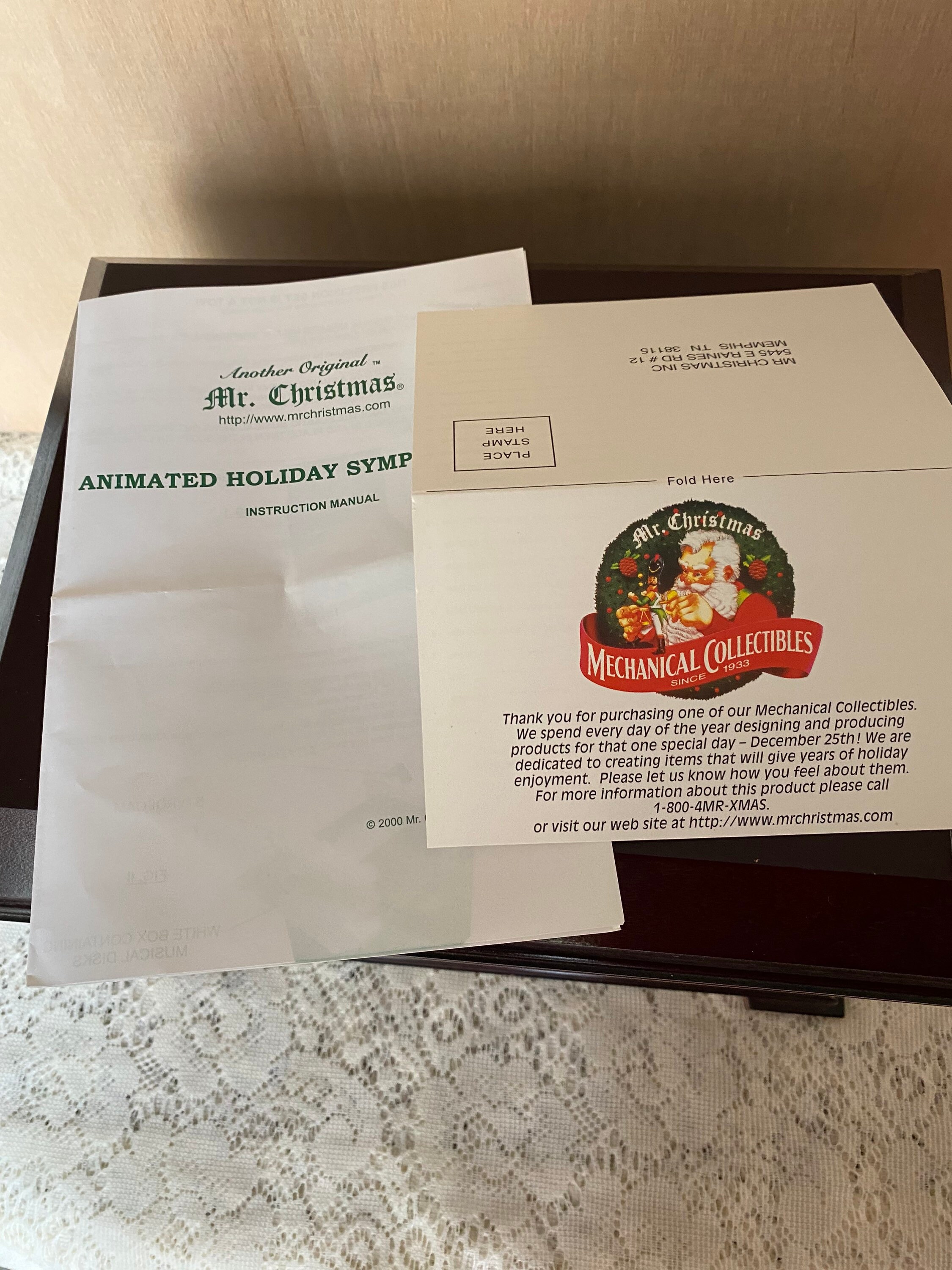 Mr. Christmas Animated Holiday Symphonium - Etsy Mr. Christmas Animated Holiday Symphonium - Etsy