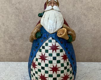 Jim Shore Santa Heartwood Creek Santa Figure