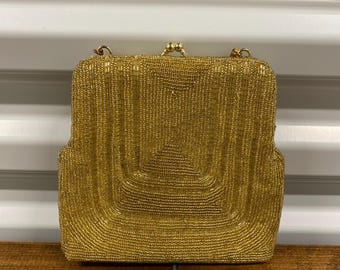 Vintage Beaded Small Purse