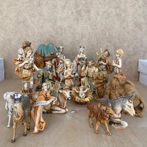 Fontanini Depose Italy Nativity Set Fontanini Figurines