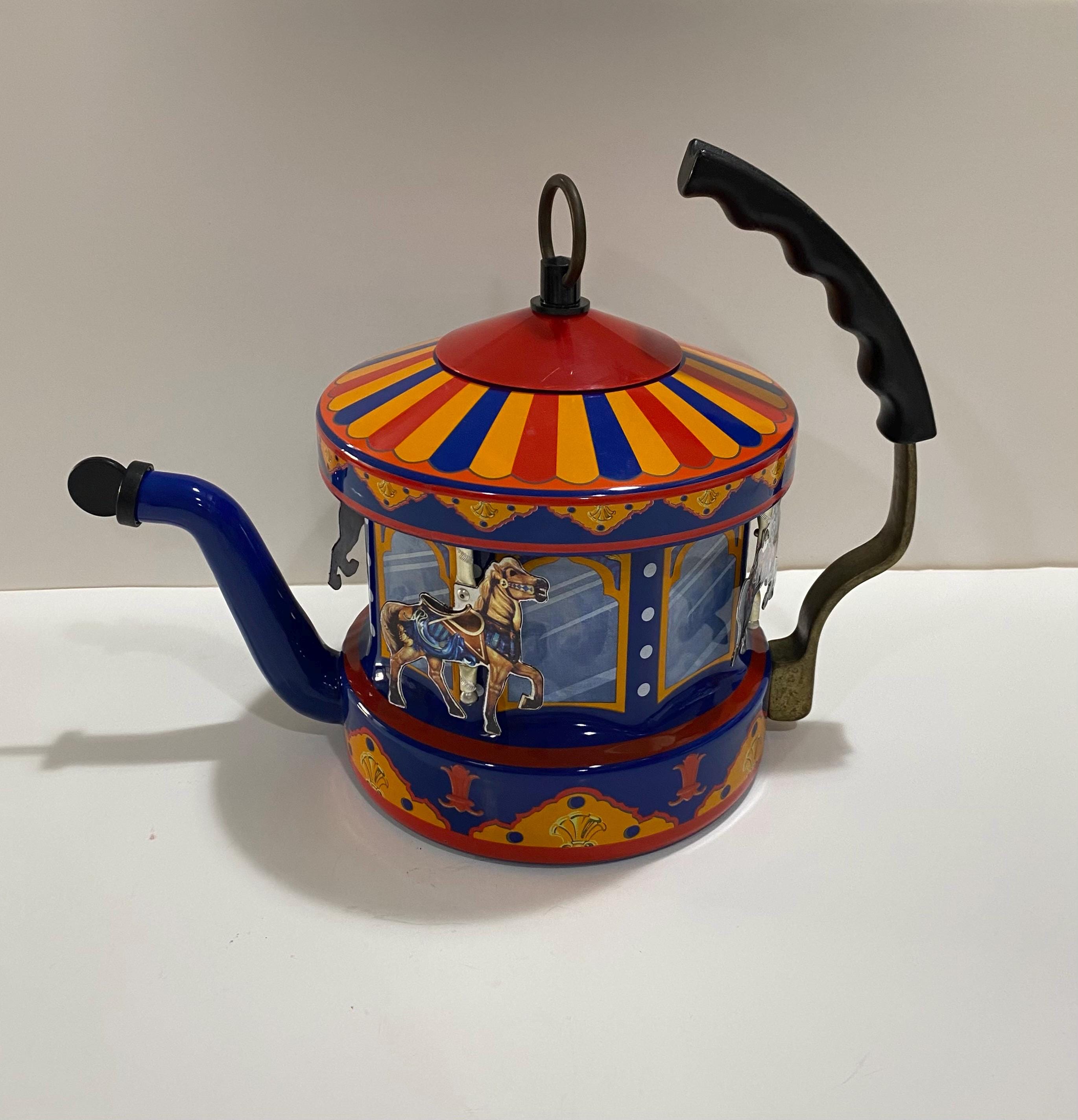 MKI Kamenstein World of Motion Tea Kettle Teapot Carousel for