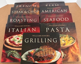 William-Sonoma Cookbooks  set of 9 books