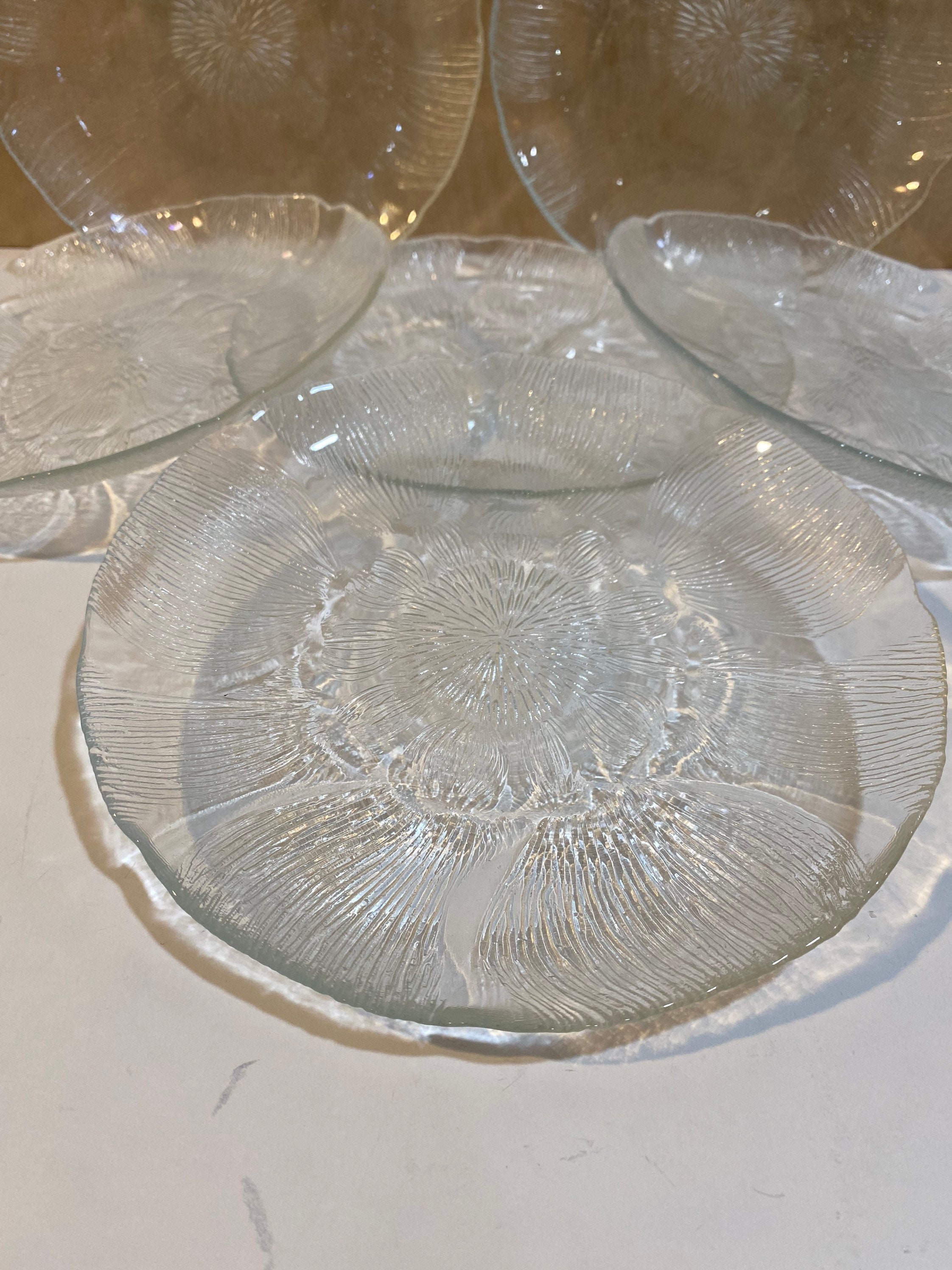 Clear Glass Plates Vintage Arcoroc France Salad Plate Set Etsy Israel Clear Glass Plates Vintage Arcoroc France Salad Plate Set Etsy Israel