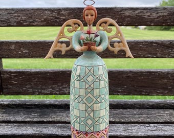Vintage 2009 Jim Shore &quot;Friendship Angel&quot;  Heartwood Creek Figurine 4014037