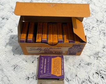 Vintage Set of 4 Boxes of Scoldy Lox Invisible Extra Quality  display picture 1