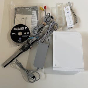 Nintendo Wii Console With Accessories- White