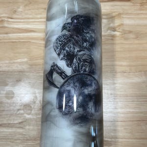 Viking ship tumbler