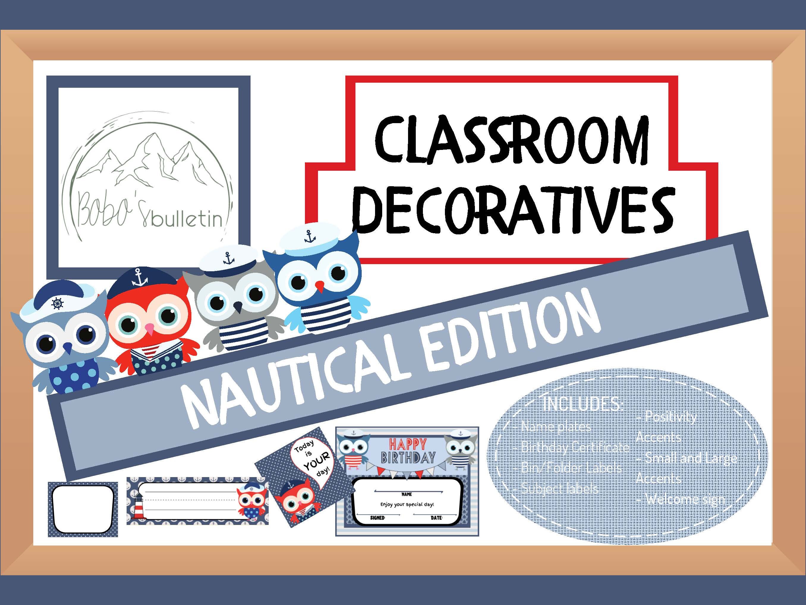 Back to School Classroom Decor Printable Bulletin Board - Etsy
