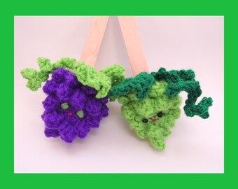 The Bunch of Grapes Puppet Crochet Pattern PDF Bundle