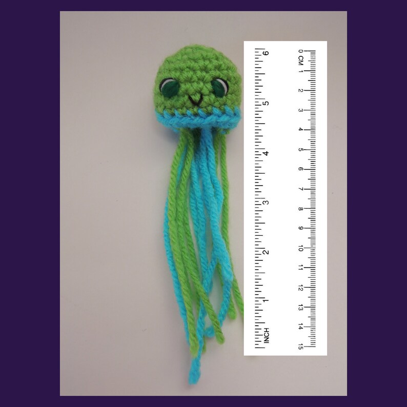 The Jolly Jellyfish Puppet Beginner Crochet Pattern PDF Bundle Etsy