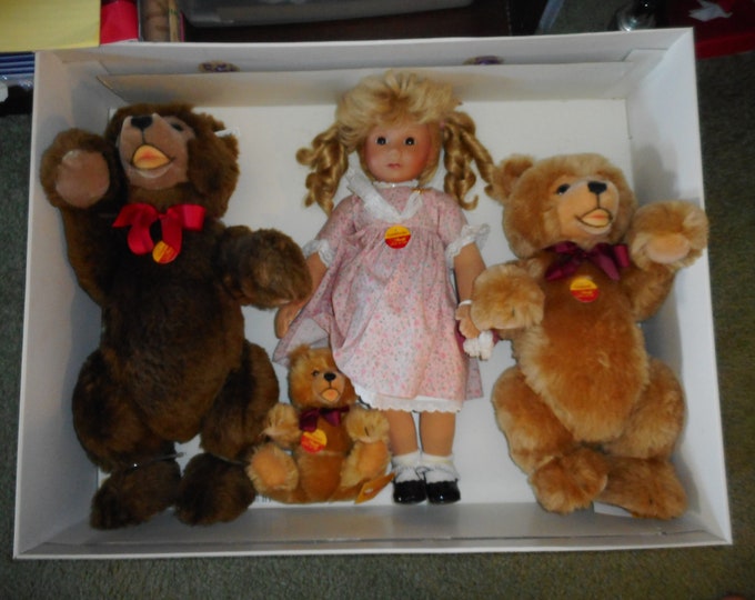 OURS DE COLLECTION STEIFF N° 420214 avec certificat et boite EUR 150,00 - FR