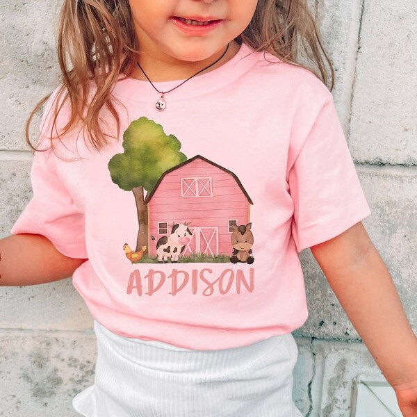 Boys Farm Shirt Etsy